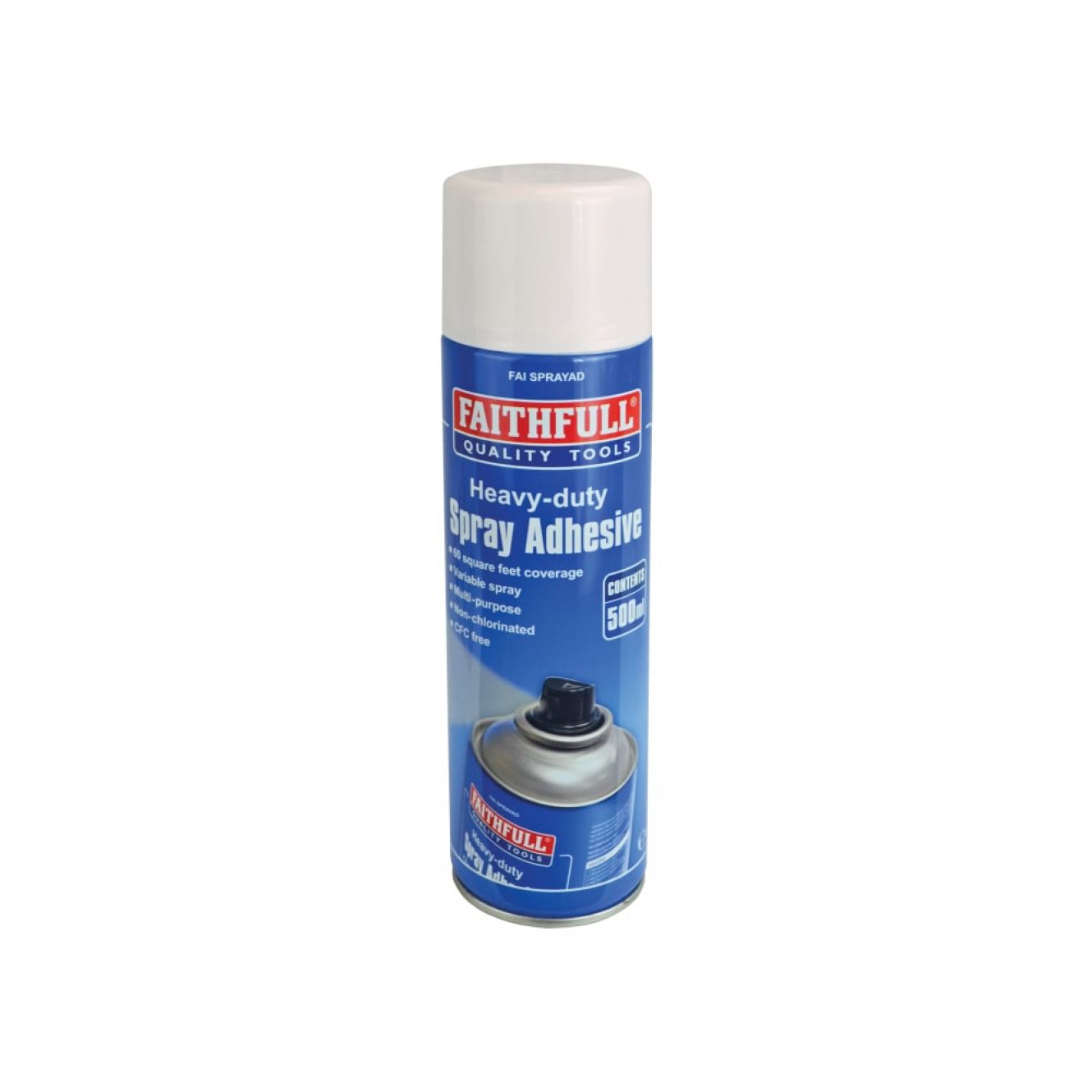 Spray Adhesive Non-Chlorinated 500ml FAISPRAYAD