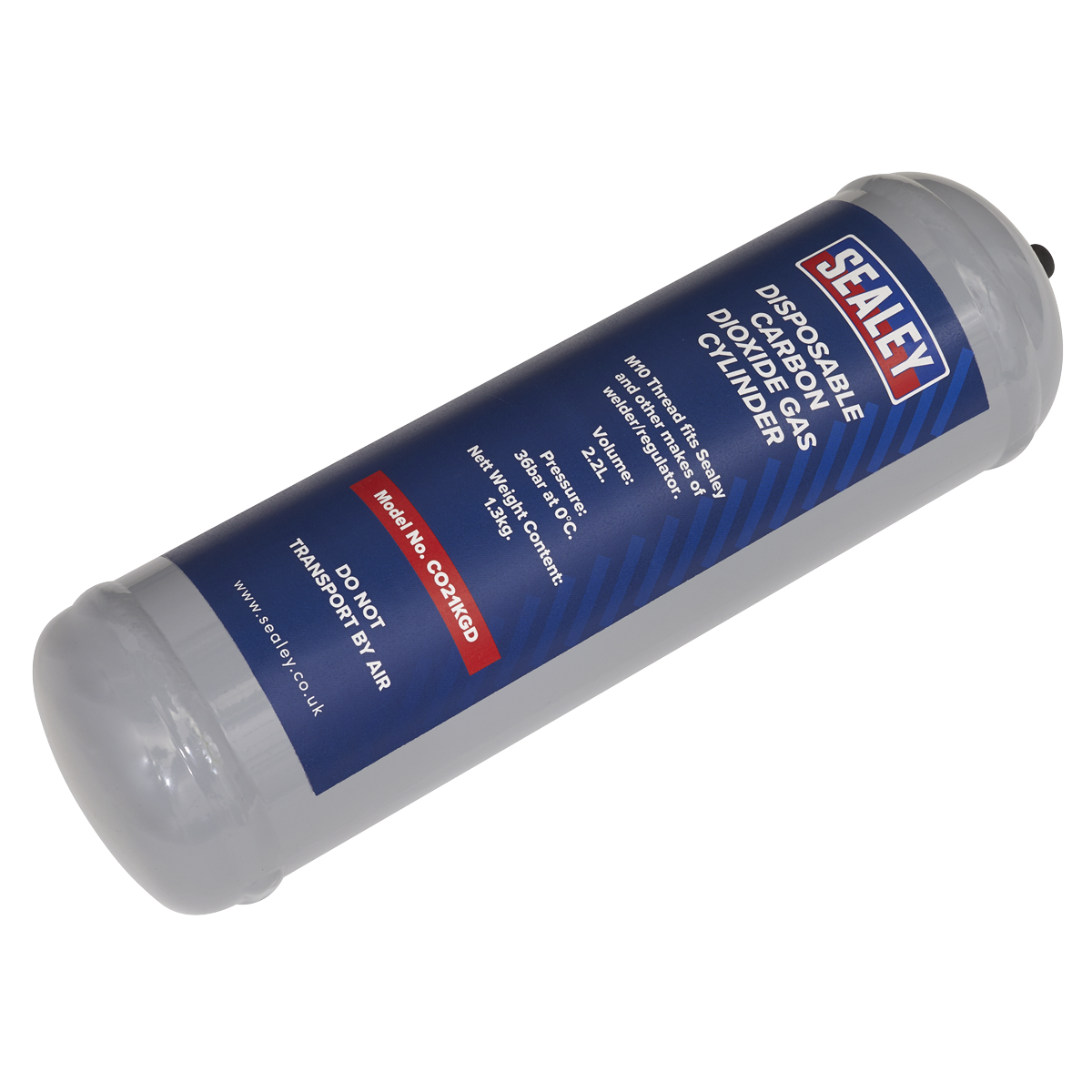 1.3kg Disposable Carbon Dioxide Gas Cylinder CO21KGD