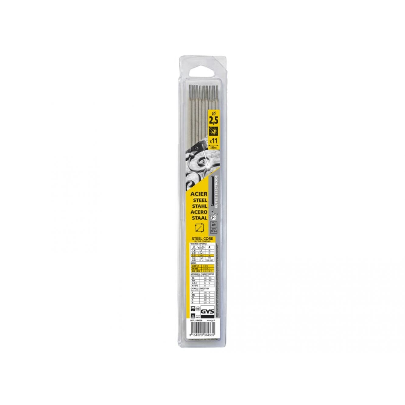 Rutile Electrodes Steel