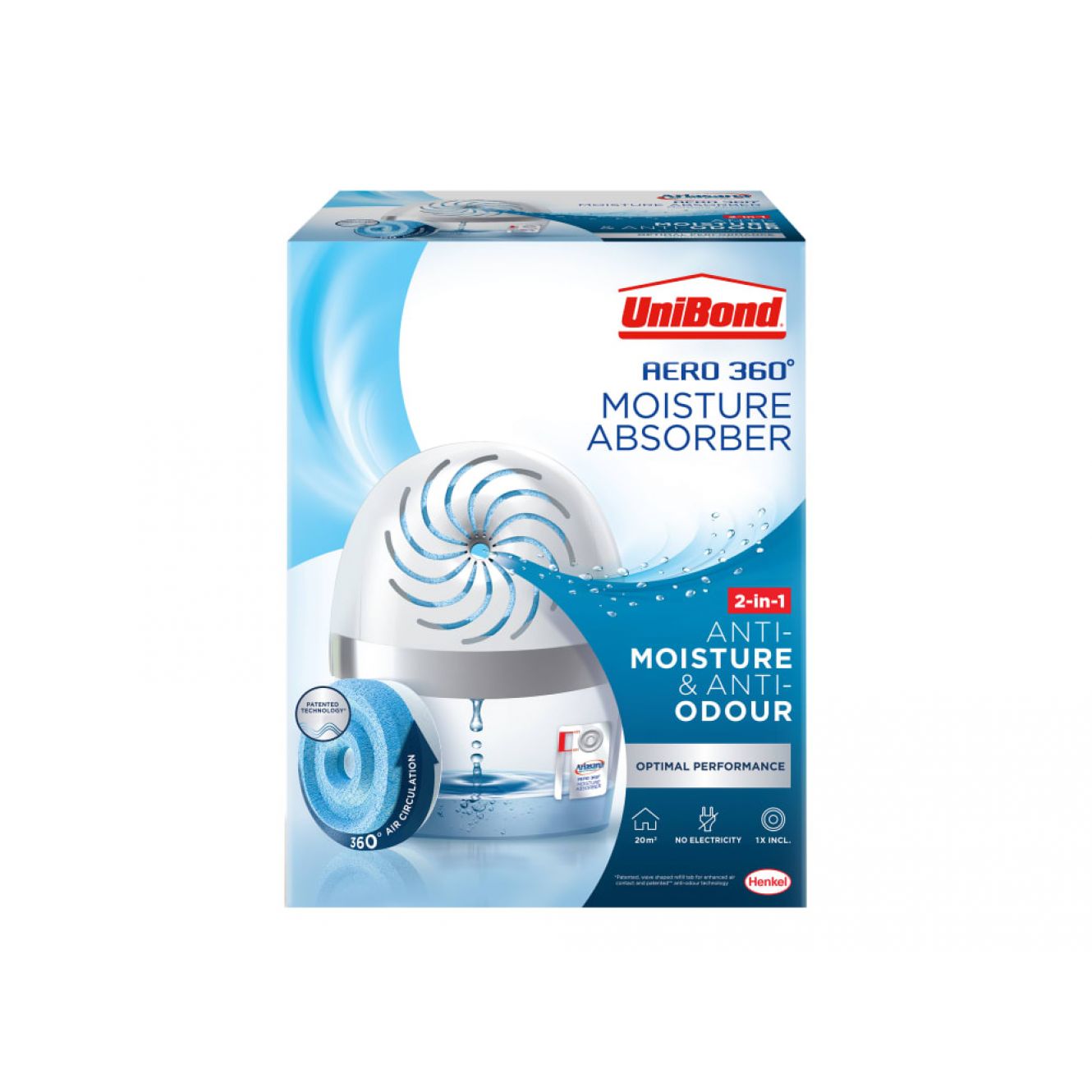 Aero 360 Moisture Absorber Device UNI1807937