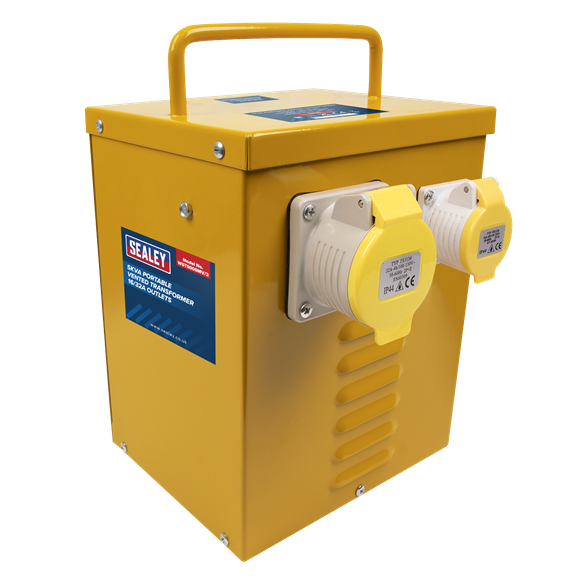 5kVA Portable Vented Transformer 16/32A Outlets WST5000MV/2
