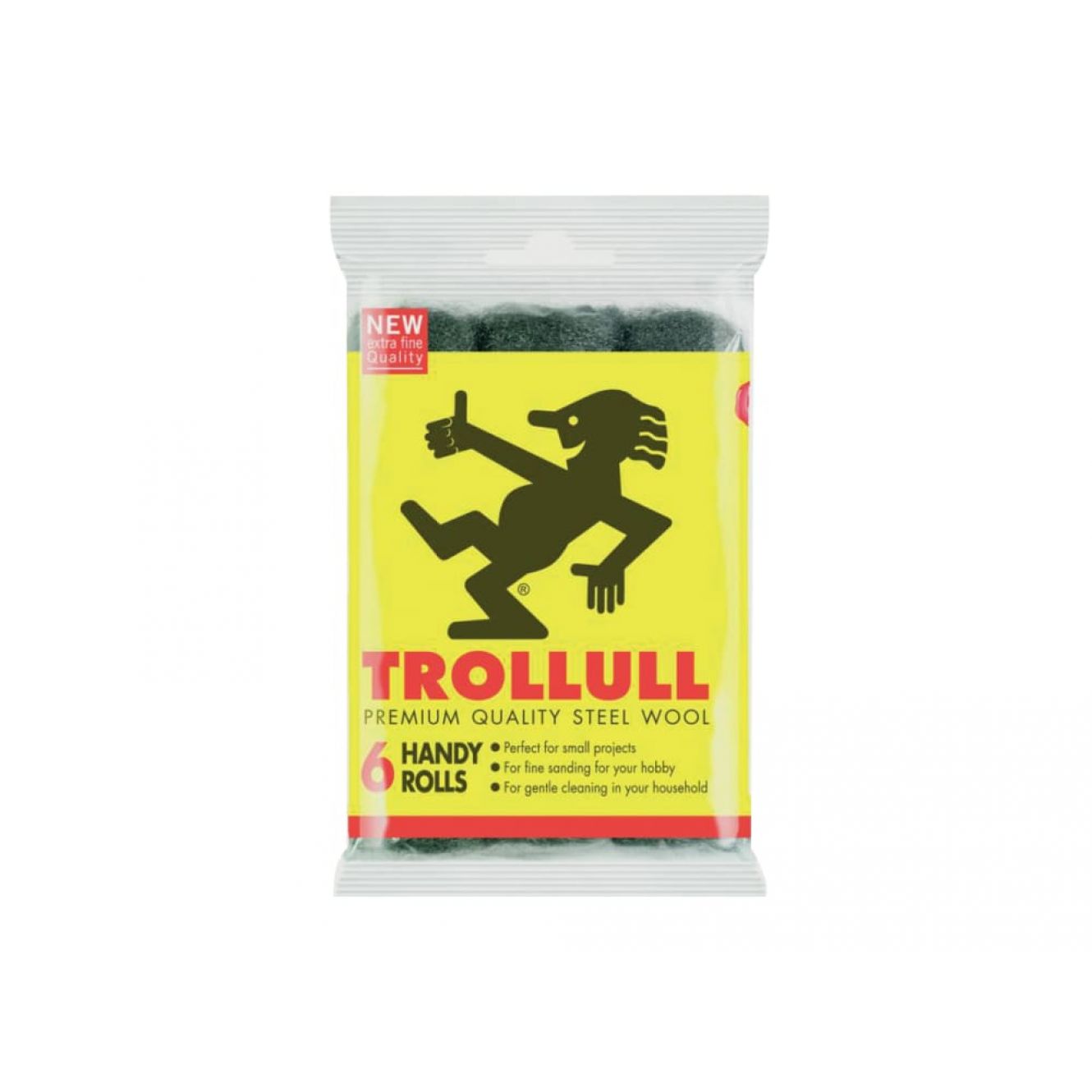 Handy Rolls Fine Steel Wool (Pack 6) TRO772015