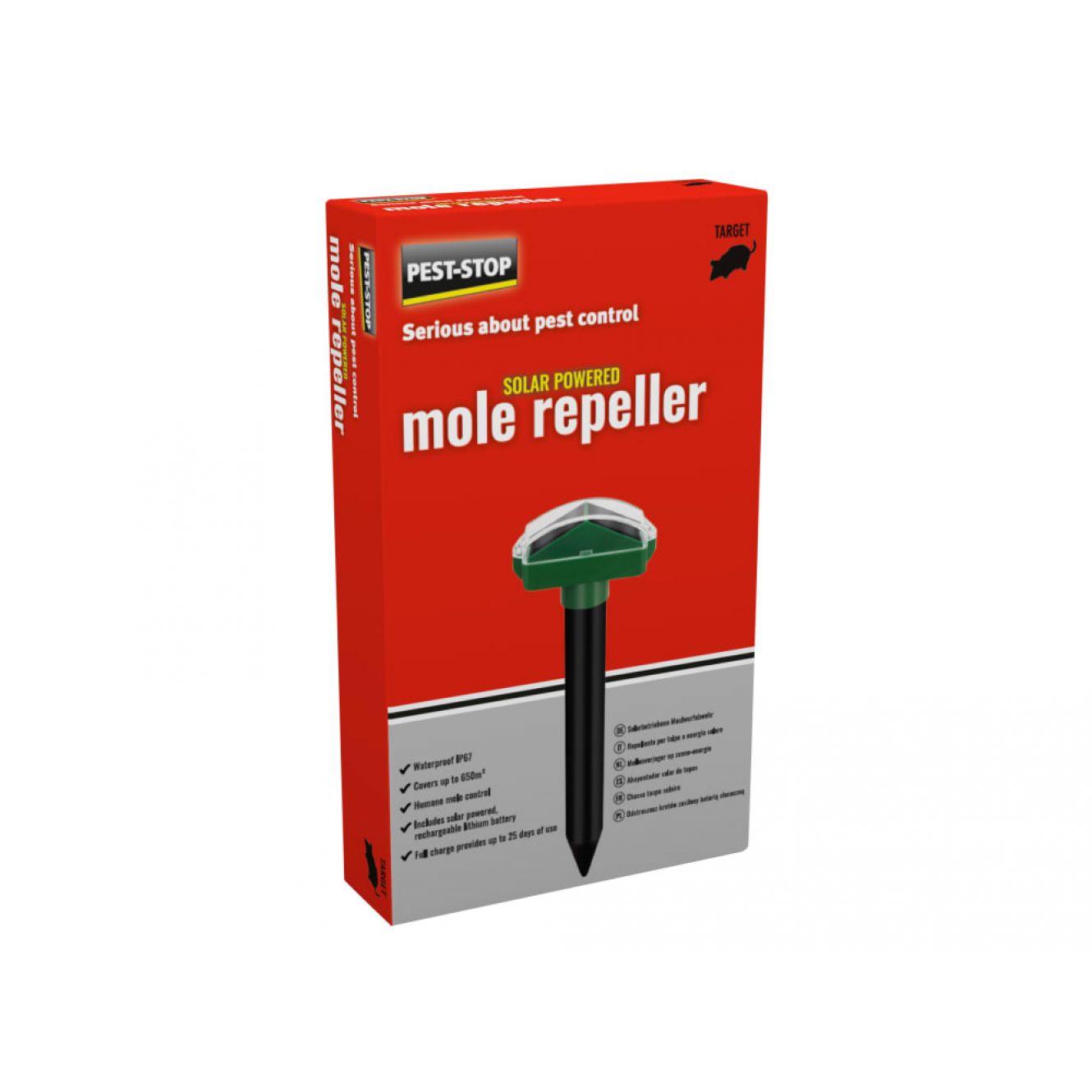 Solar-Powered Mole Repeller PRCPSSPMR