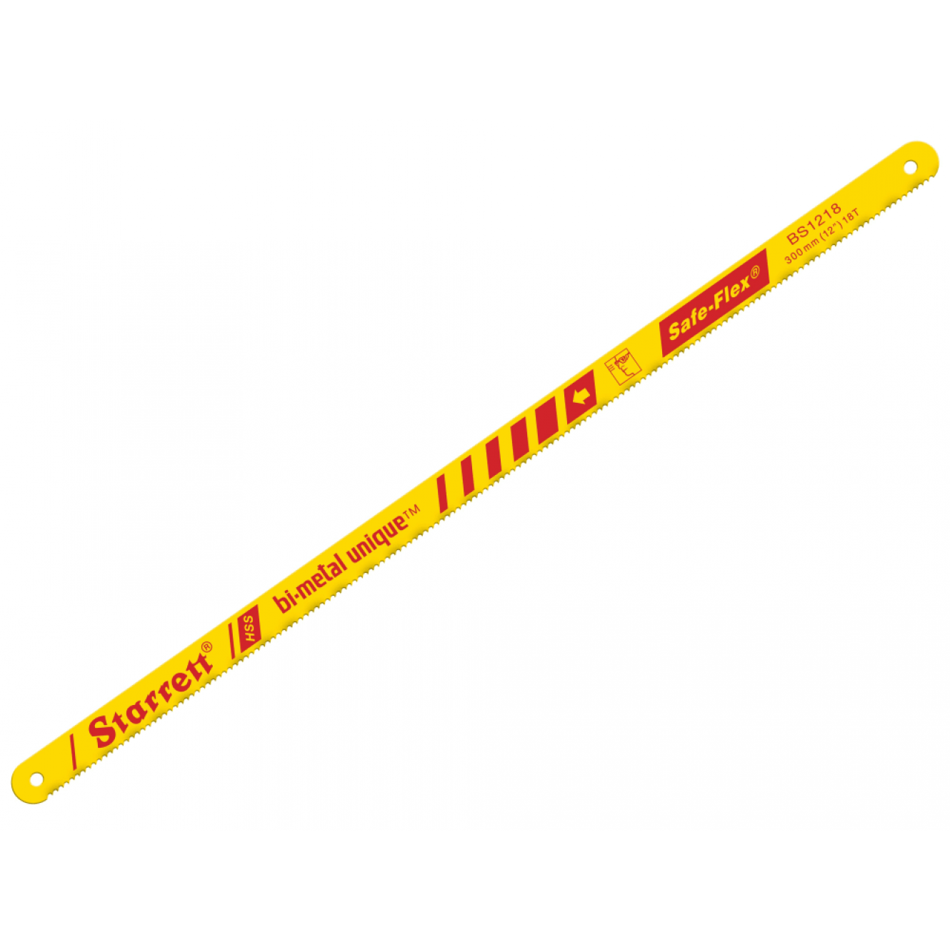 Bi-Metal Unique Safe-Flex Hacksaw Blades