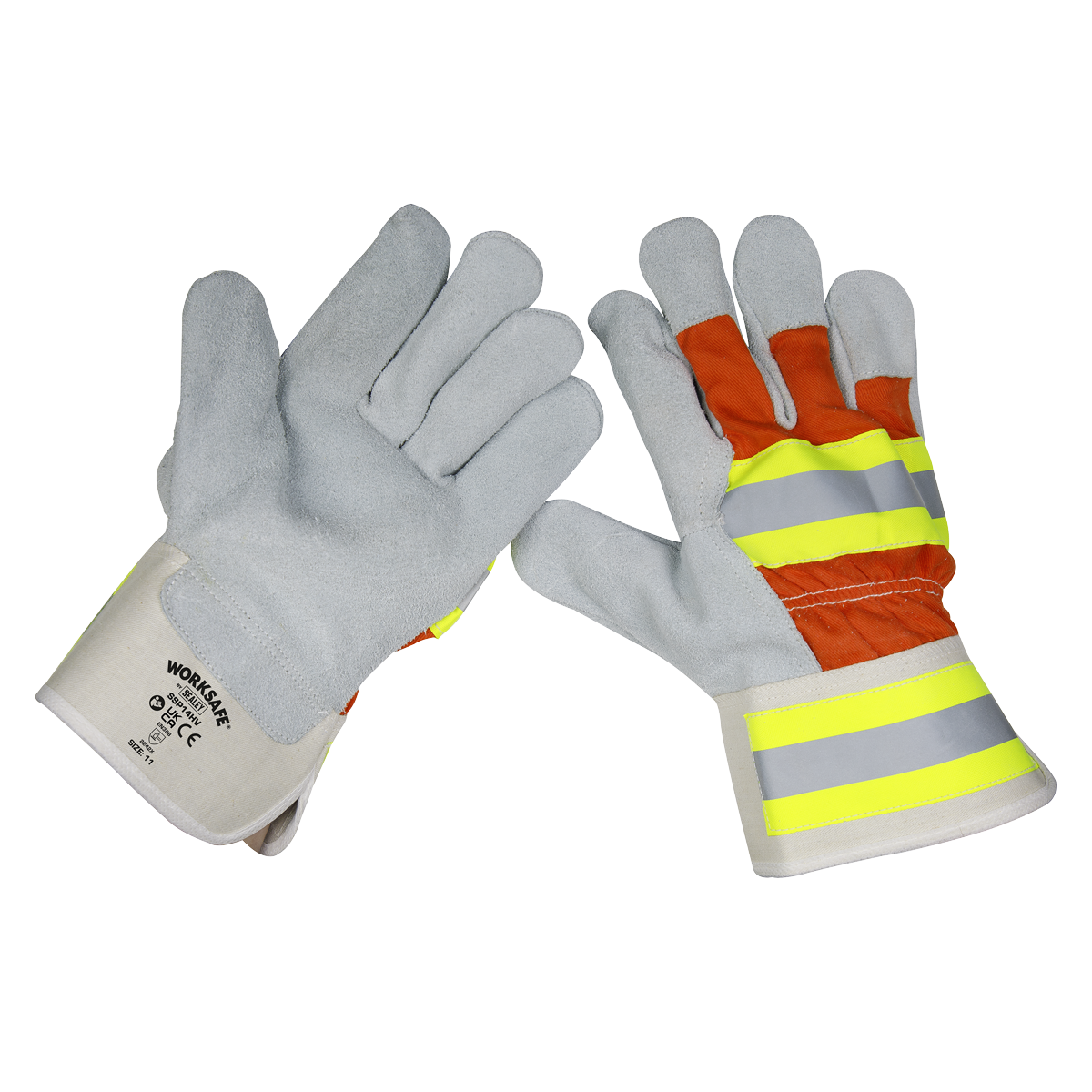 Reflective Rigger's Gloves Pair SSP14HV