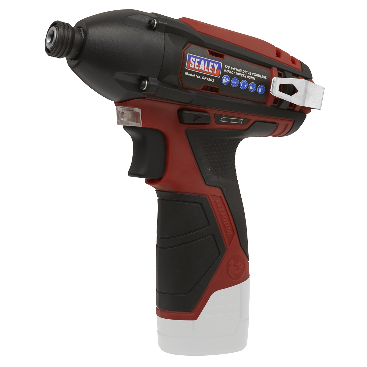 Cordless Impact Driver 1/4"Hex Drive 80Nm 12V SV12 Series - Body Only CP1203