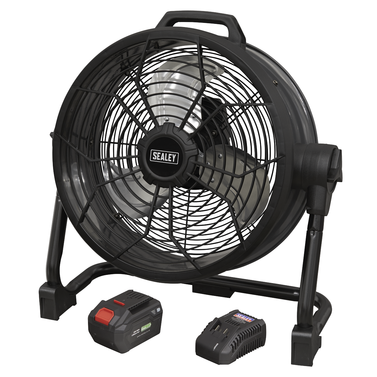 2-in-1 Cordless/Corded 16" High Velocity Drum Fan 20V SV20 Series Kit HVD16CCOMBO