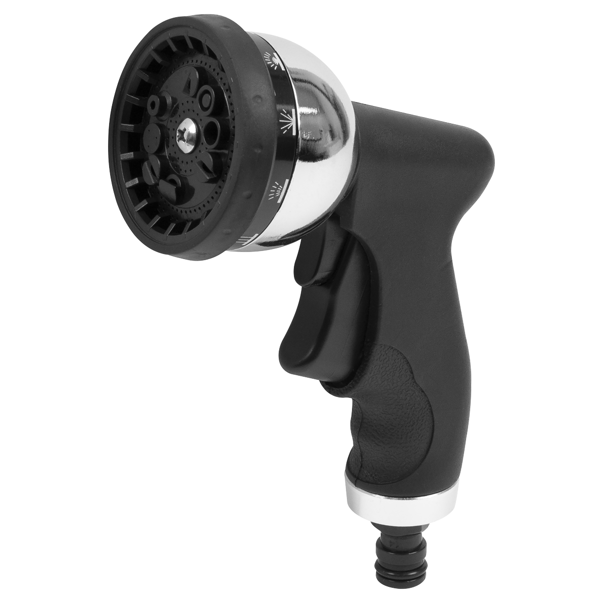 Spray Gun With Soft Grip Handle 10-Pattern JS9562