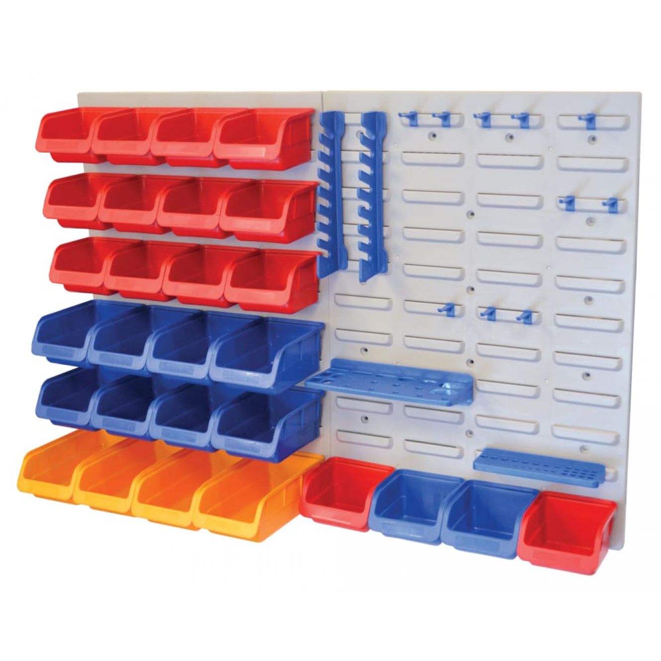 Storage Bin Set with Wall Panels 43 Piece FAIPAN43