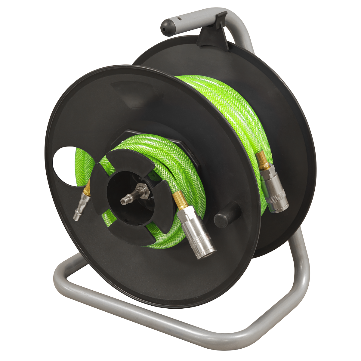 20m Portable Manual Air Hose Reel 6mm ID SA825