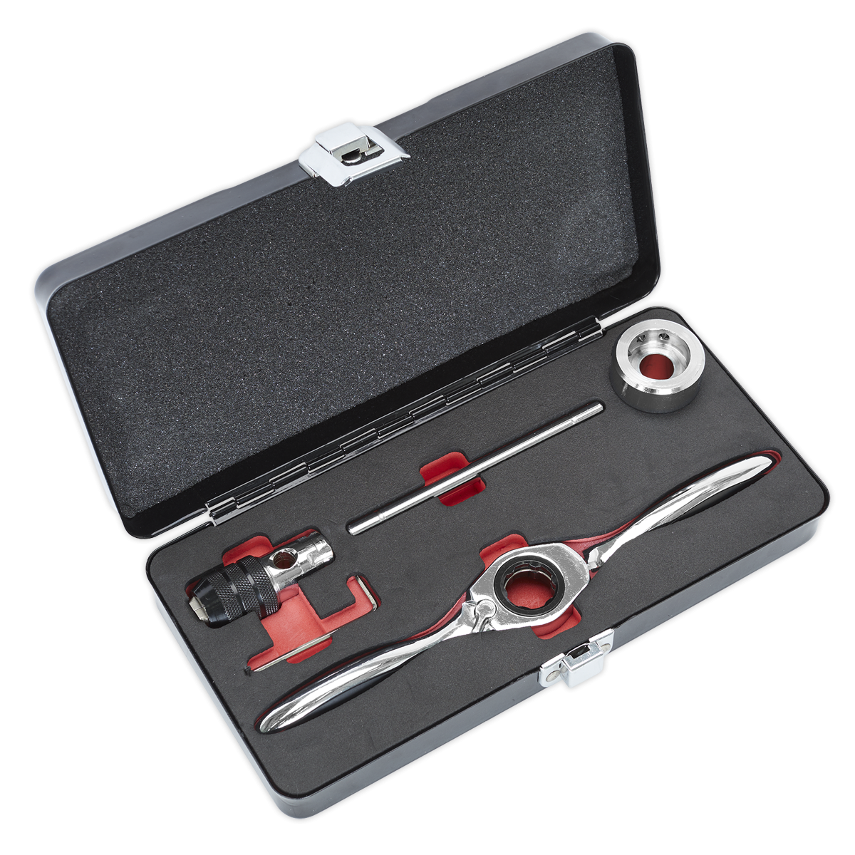 Bi-Directional Ratchet Tap & Die Holder Set 5pc Metric AK3027