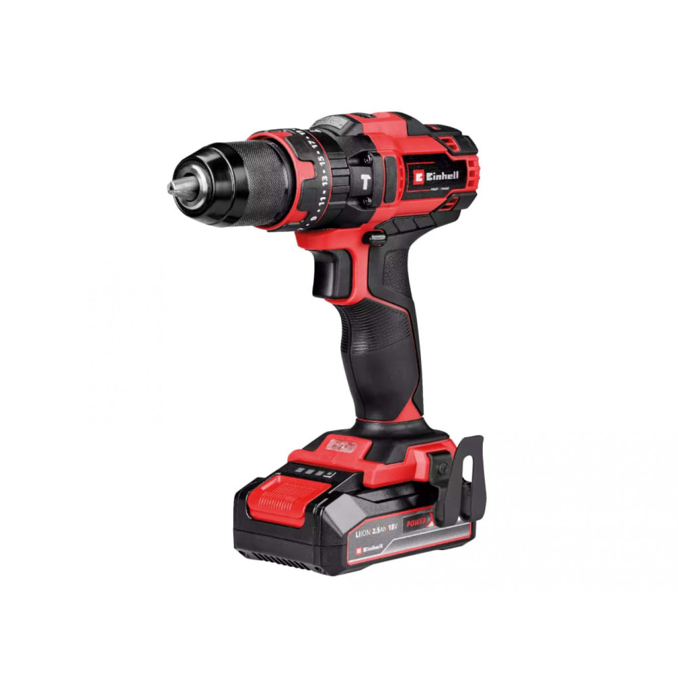 TE-CD 18/44 Li-i Power X-Change Combi Drill 18V 1 x 2.5Ah Li-ion EINTECD1844K