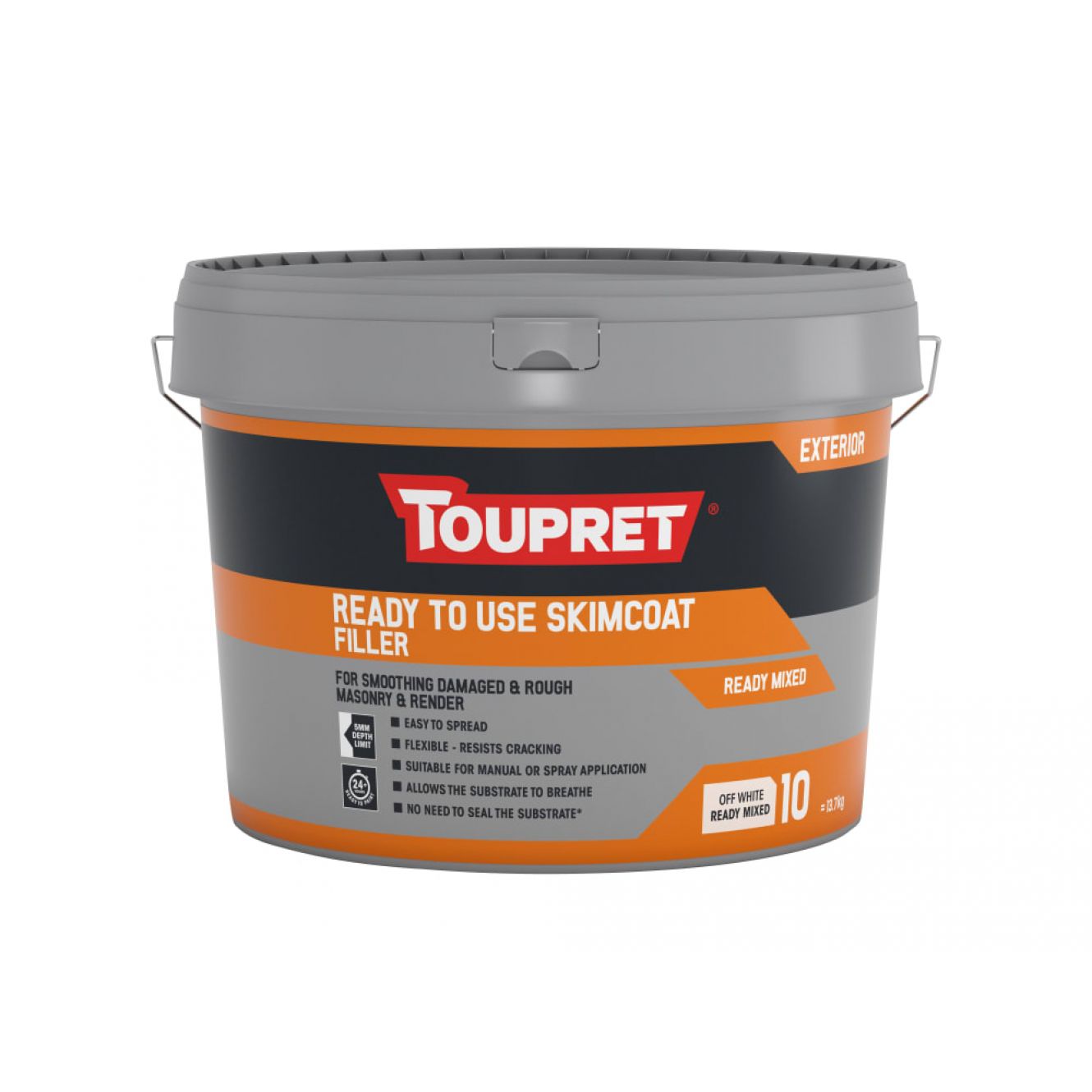 Ready to use Skimcoat Filler 10kg TOUTTEGFAP10