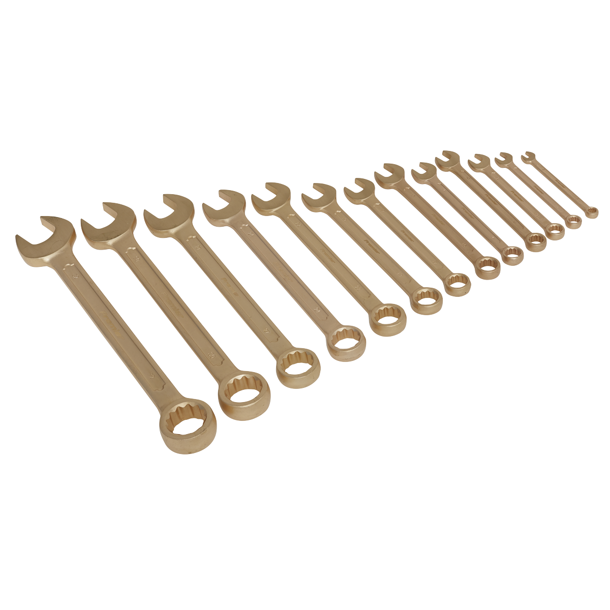 Combination Spanner Set 13pc 8-32mm - Non-Sparking NS001