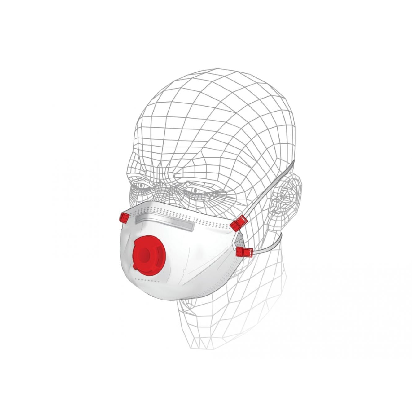 Premium Valved Multipurpose Respirator P3