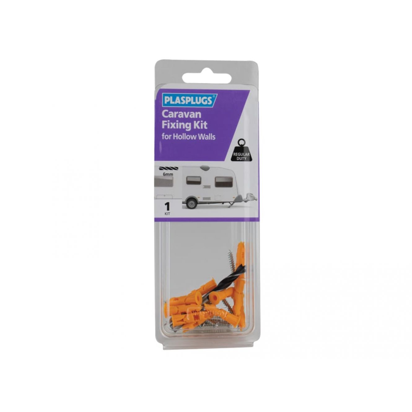 Caravan Fixing Kit for Hollow Walls PLAKHD110
