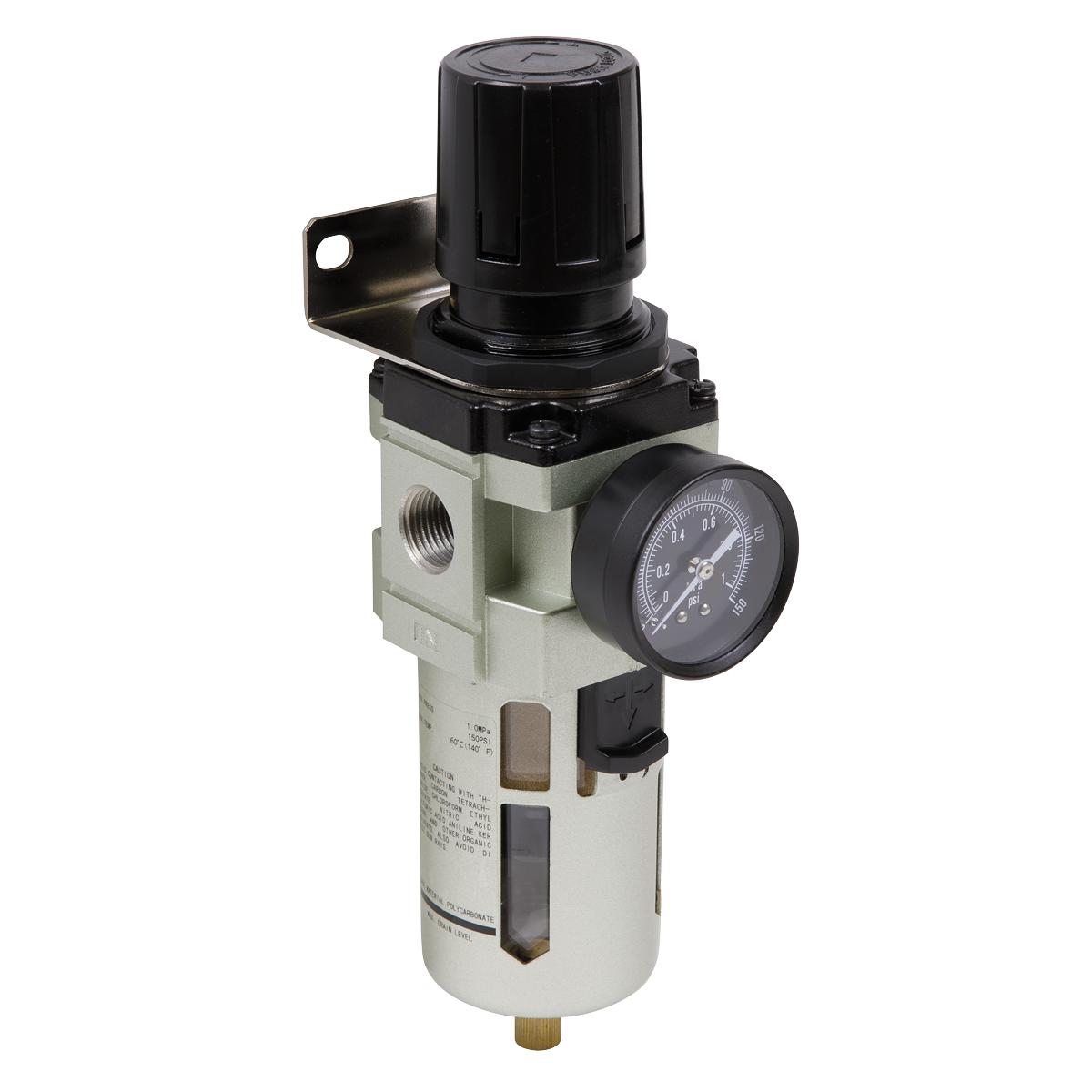 Air Filter/Regulator Max Airflow 140cfm SA206FR