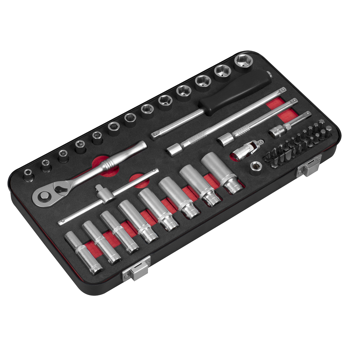 Socket Set 49pc 1/4"Sq Drive Premier Platinum Series AK7920