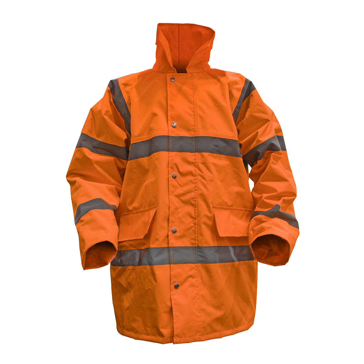Hi-Vis Orange Motorway Jacket with Quilted Lining - XX-Large 806XXLO