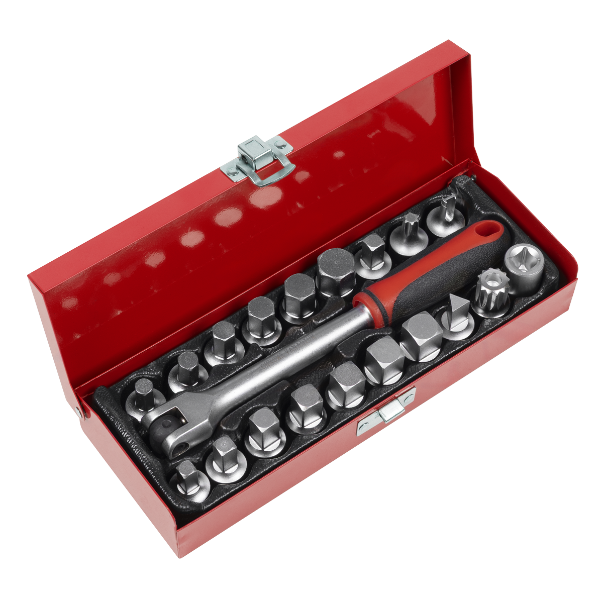 Oil Drain Plug Key Set 3/8"Sq Drive 20pc AK759