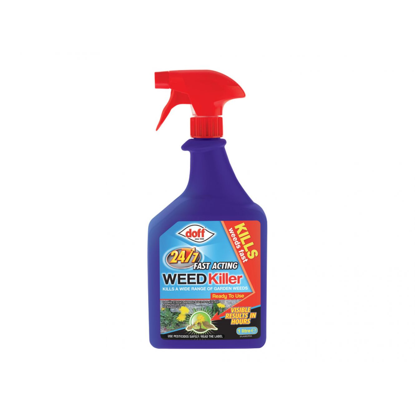 24/7 Superfast Weedkiller RTU 1 litre DOFUA00DOF04