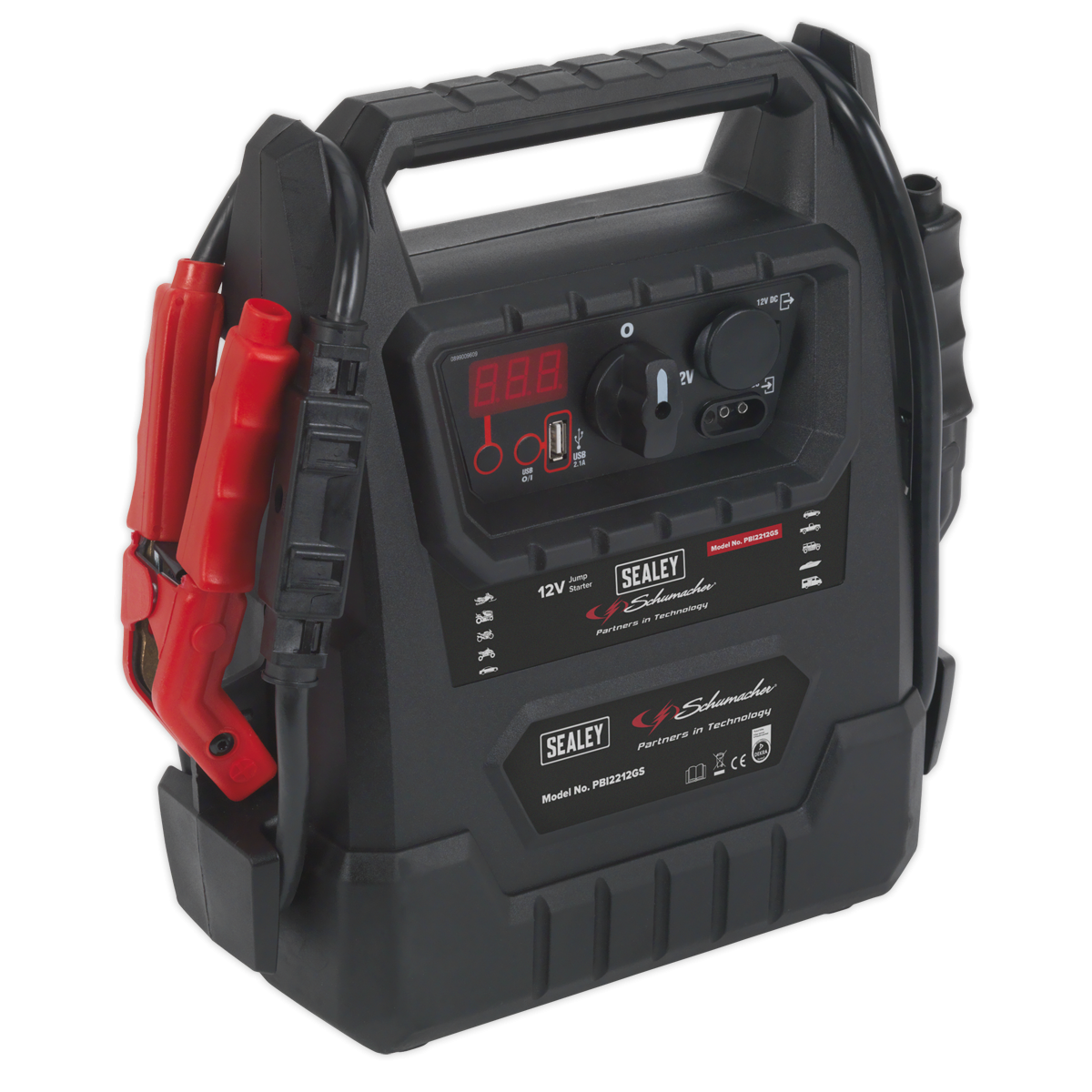 Schumacher® RoadStart® Emergency Jump Starter 12V 2300 Peak Amps - DEKRA Approved PBI2212GS