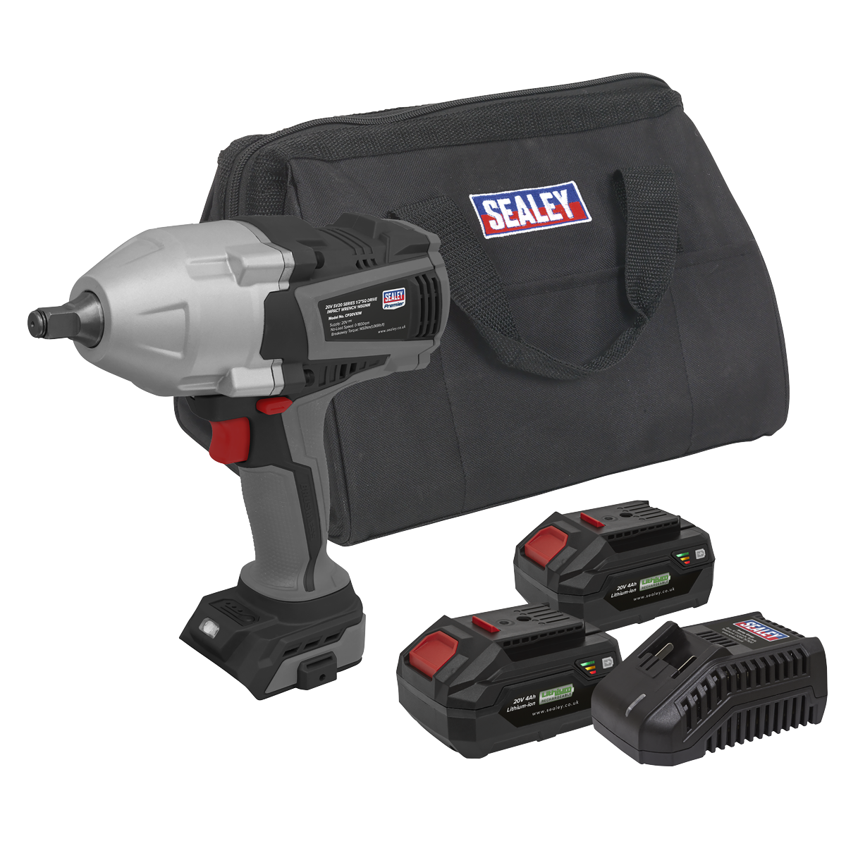 Cordless Impact Wrench Kit 20V SV20 Series - 2 Batteries CP20VXIWKIT1