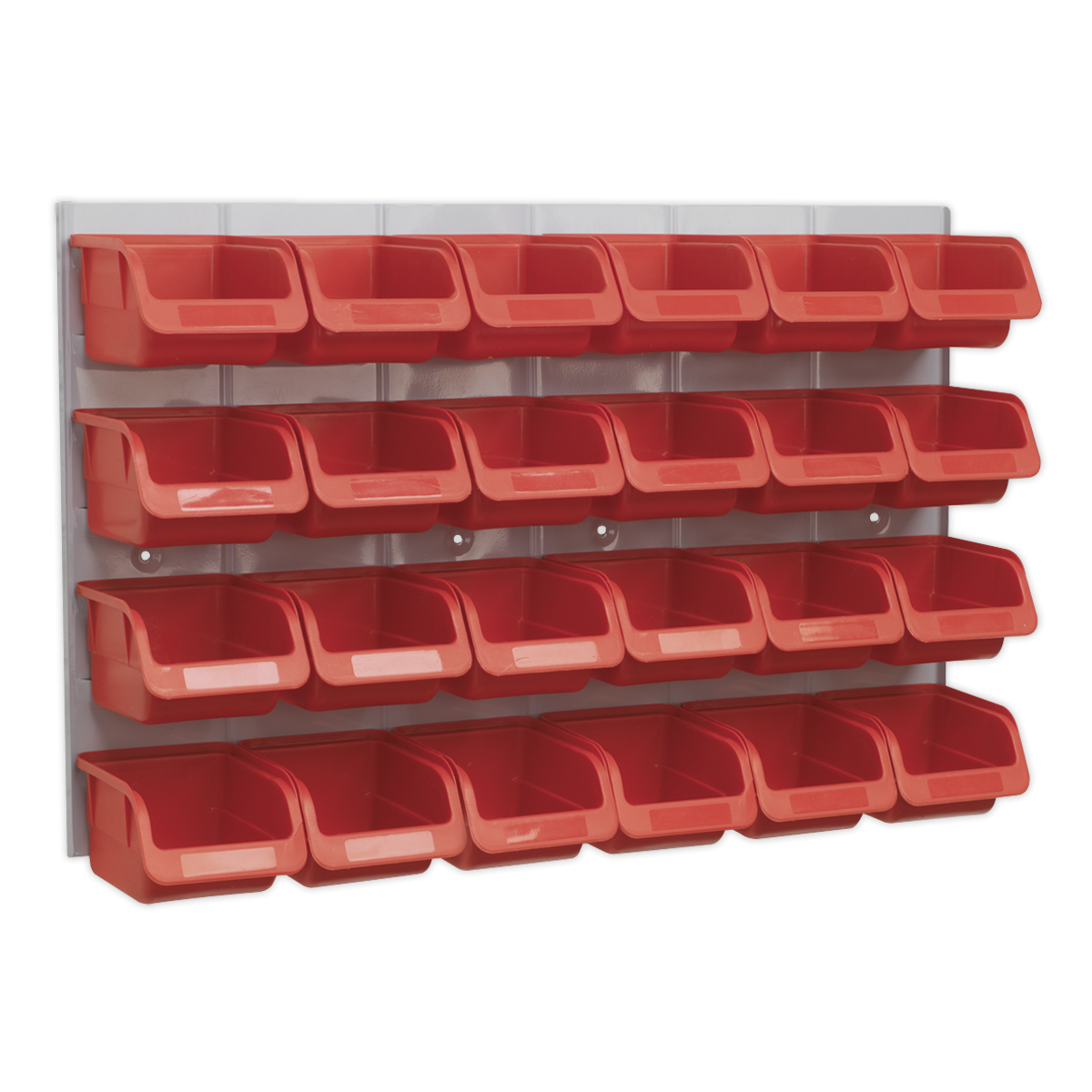 Bin & Panel Combination 24 Bins - Red TPS130