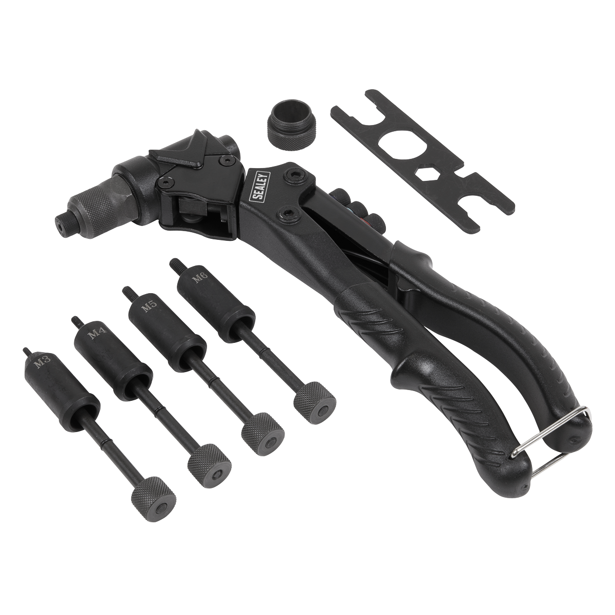 2-in-1 Riveter Swivel Head AK3992