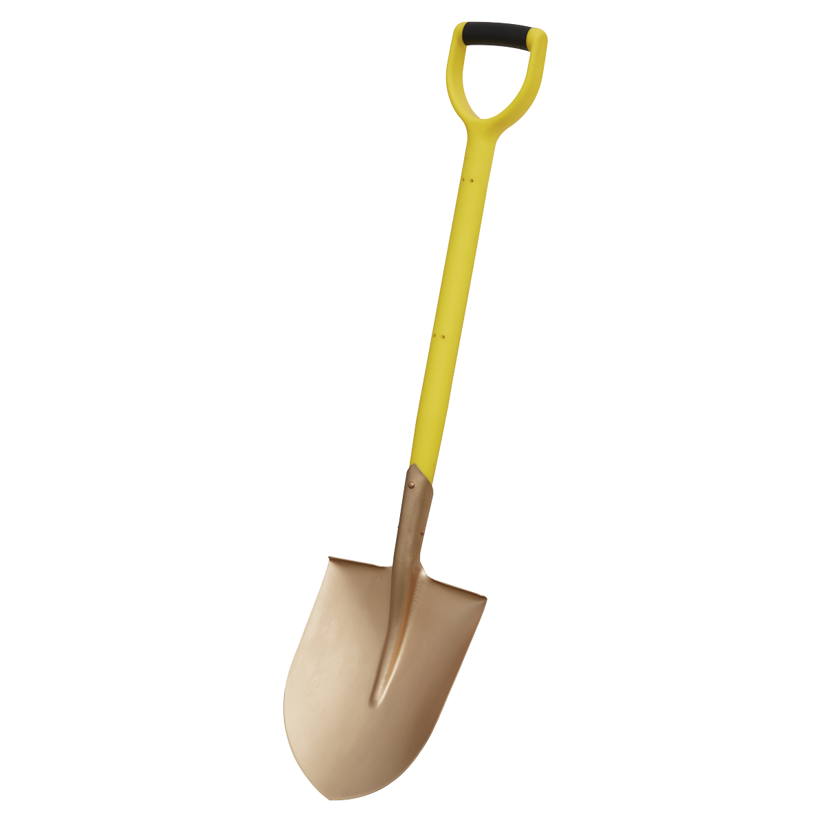 Round Point Shovel 240 x 420 x 990mm - Non-Sparking NS107