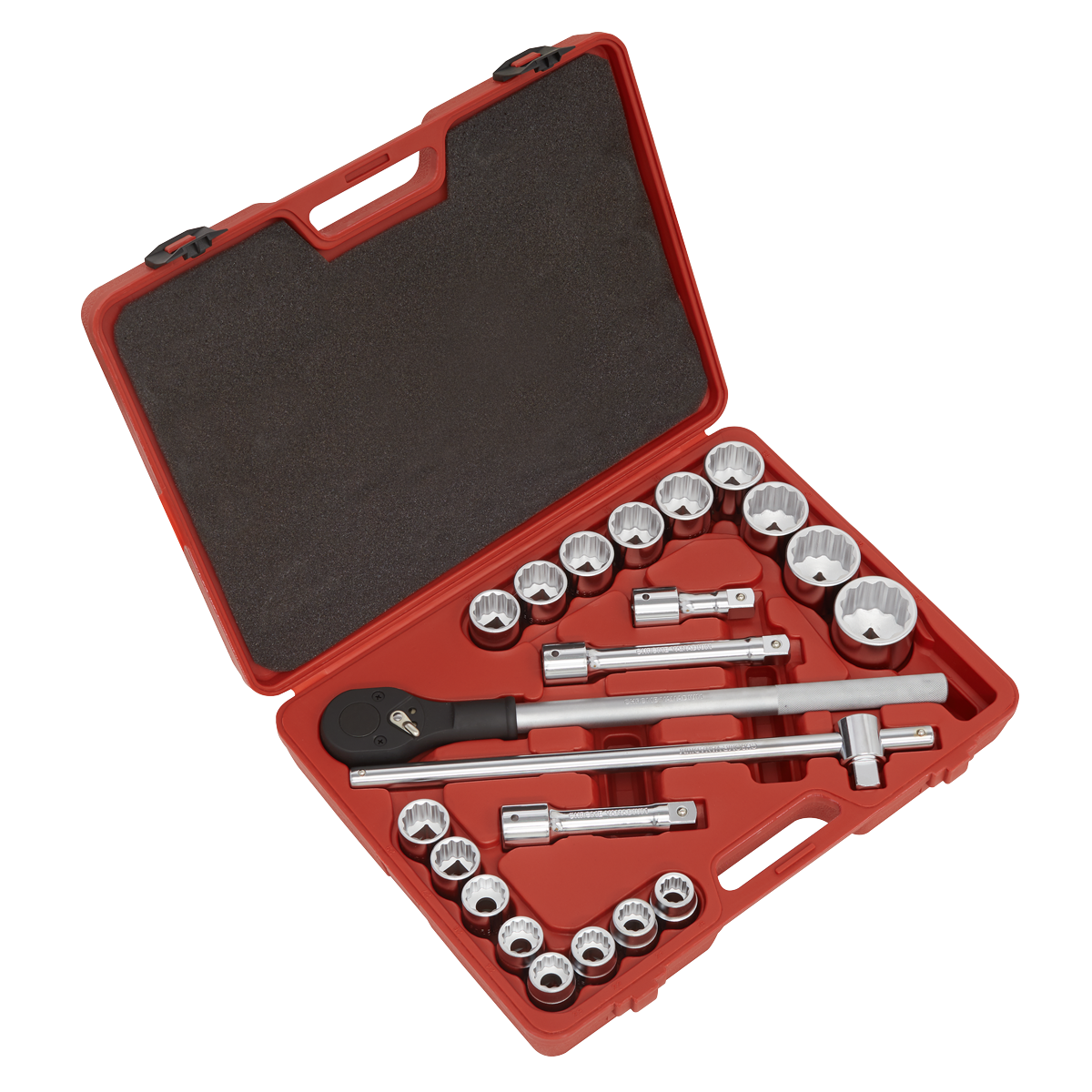 Socket Set 22pc 3/4"Sq Drive 12-point WallDrive® Metric AK2598