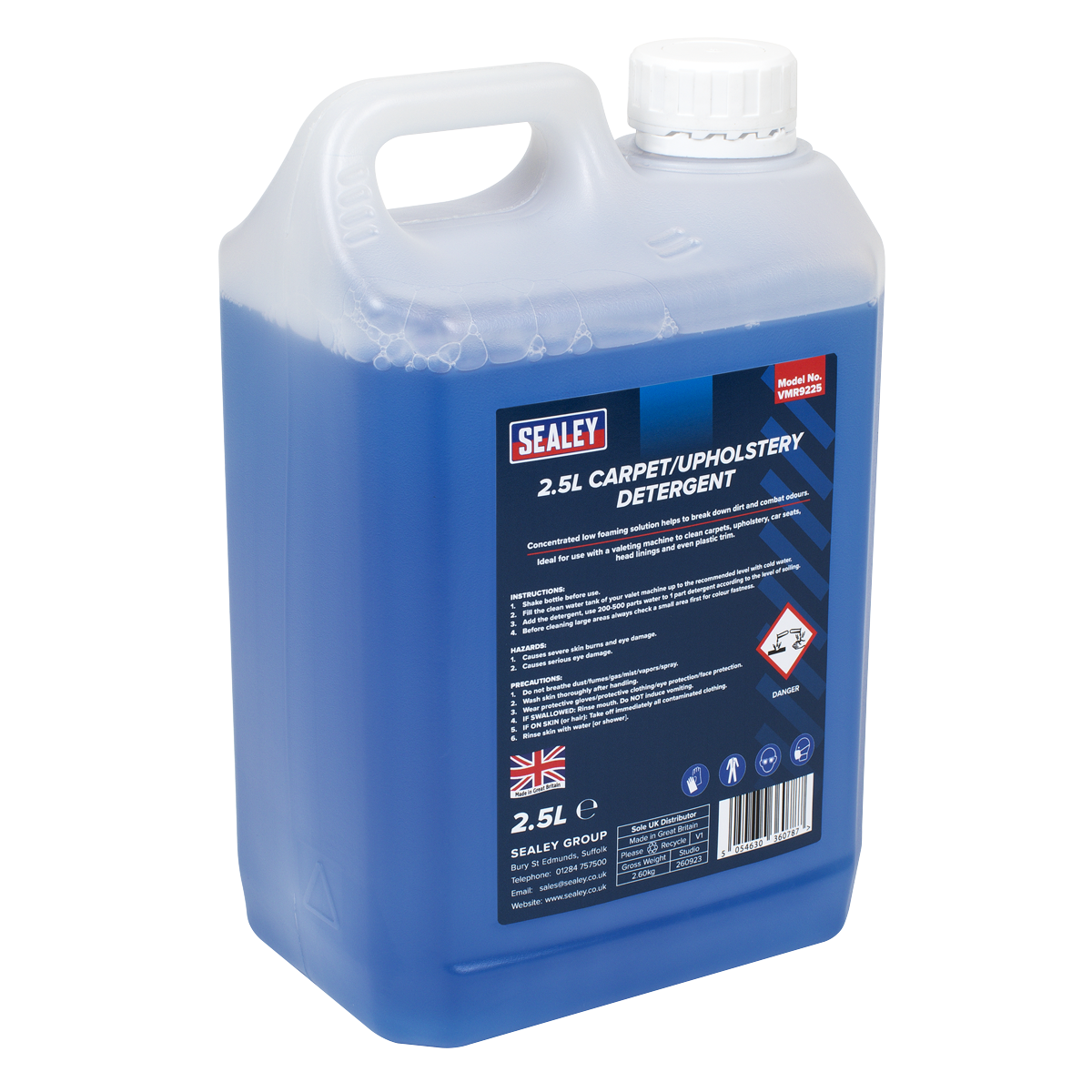 Carpet/Upholstery Detergent 2.5L VMR9225