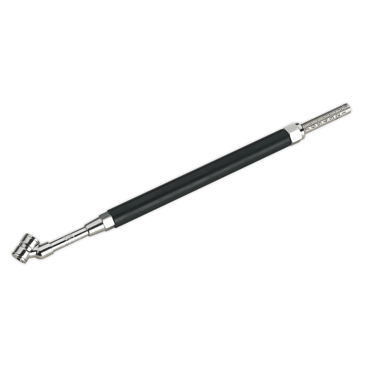 Tyre Pressure Gauge Deluxe Twin Push-On Connector 0-11bar(0-160psi) TST/PG4