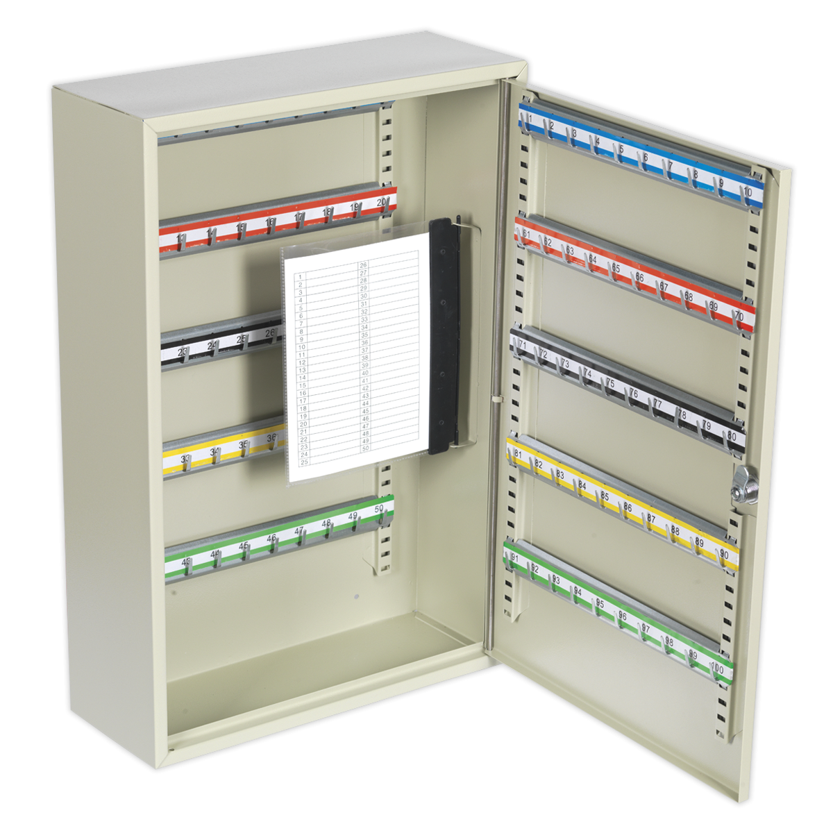 Key Cabinet 100 Key Capacity Deep SKC100D
