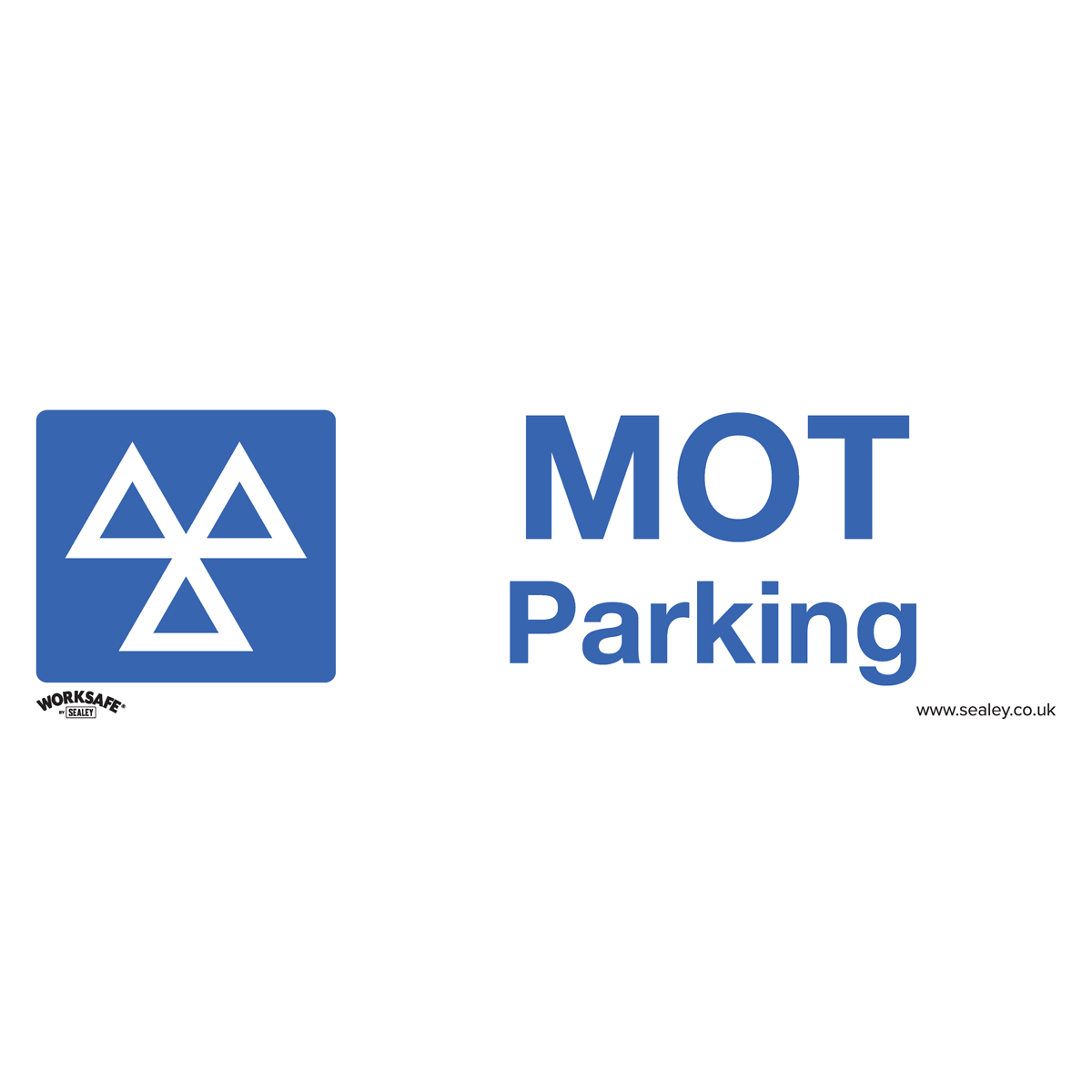 Warning Safety Sign - MOT Parking - Rigid Plastic SS49P1