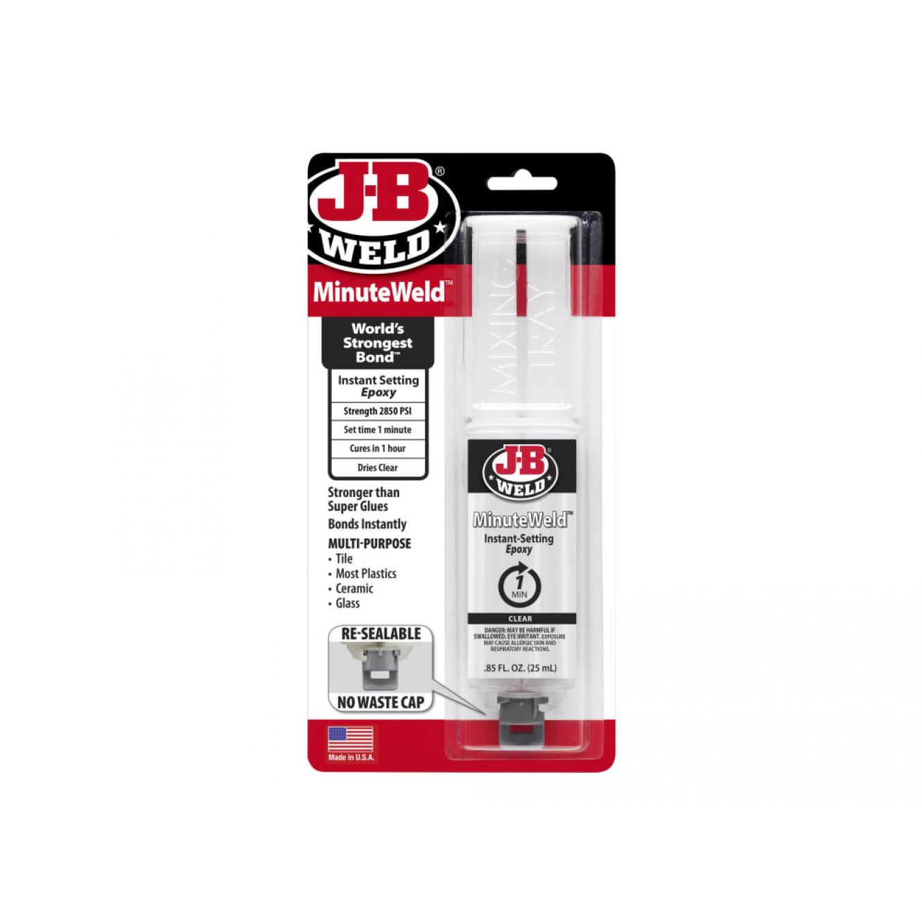 MinuteWeld™ Epoxy Syringe 25ml JBW50101UK