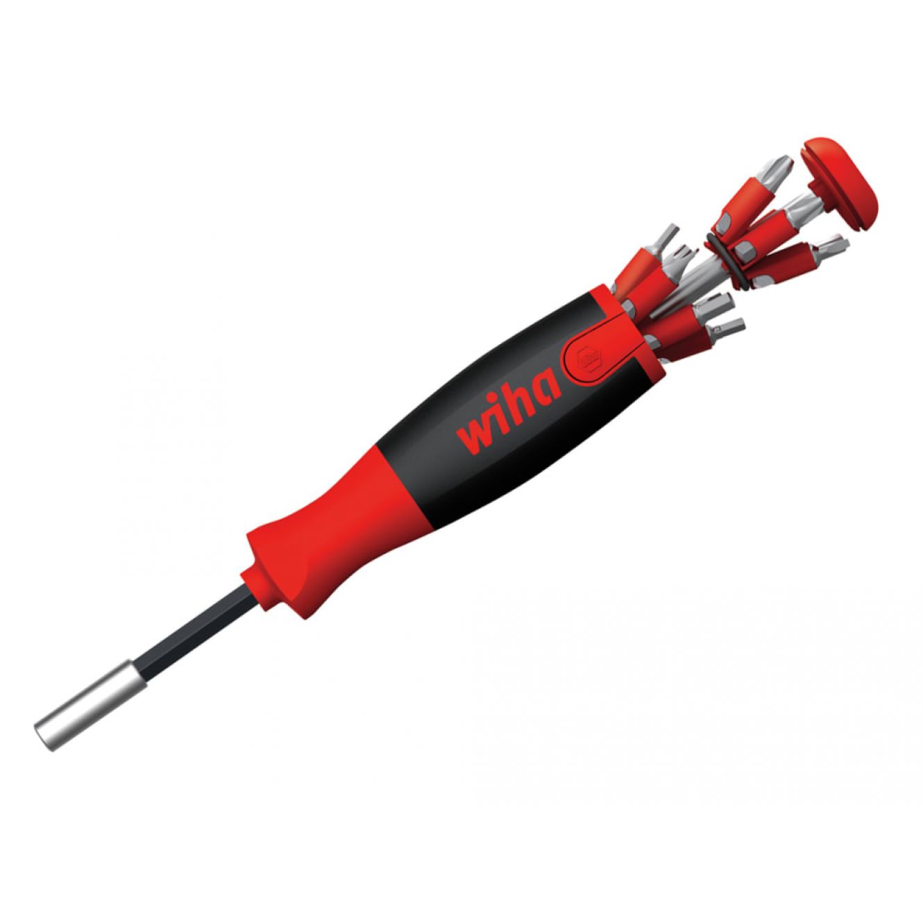 LiftUp 25 Magnetic Screwdriver with Bit Magazine WHA38606