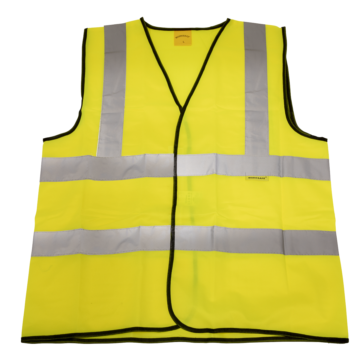 Hi-Vis Waistcoat (Site and Road Use) Yellow - Medium 9804M