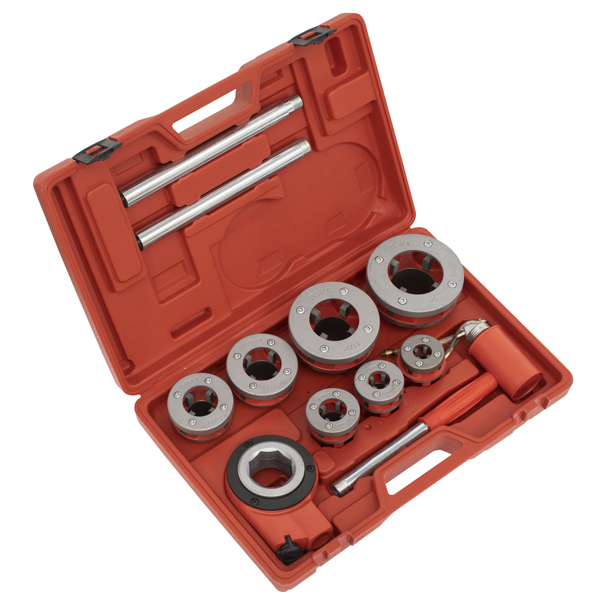Pipe Threading set 7pc 3/8"- 2"BSPT PTK992