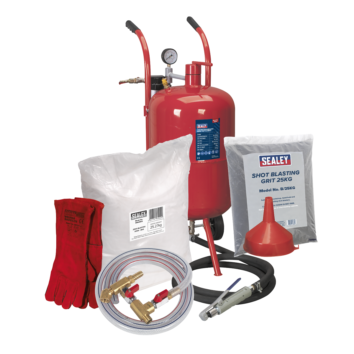 Shot & Soda Blasting Kit SBKITA