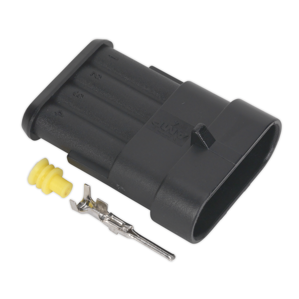 Superseal Male Connector 4-Way Pack of 3 SSC4M