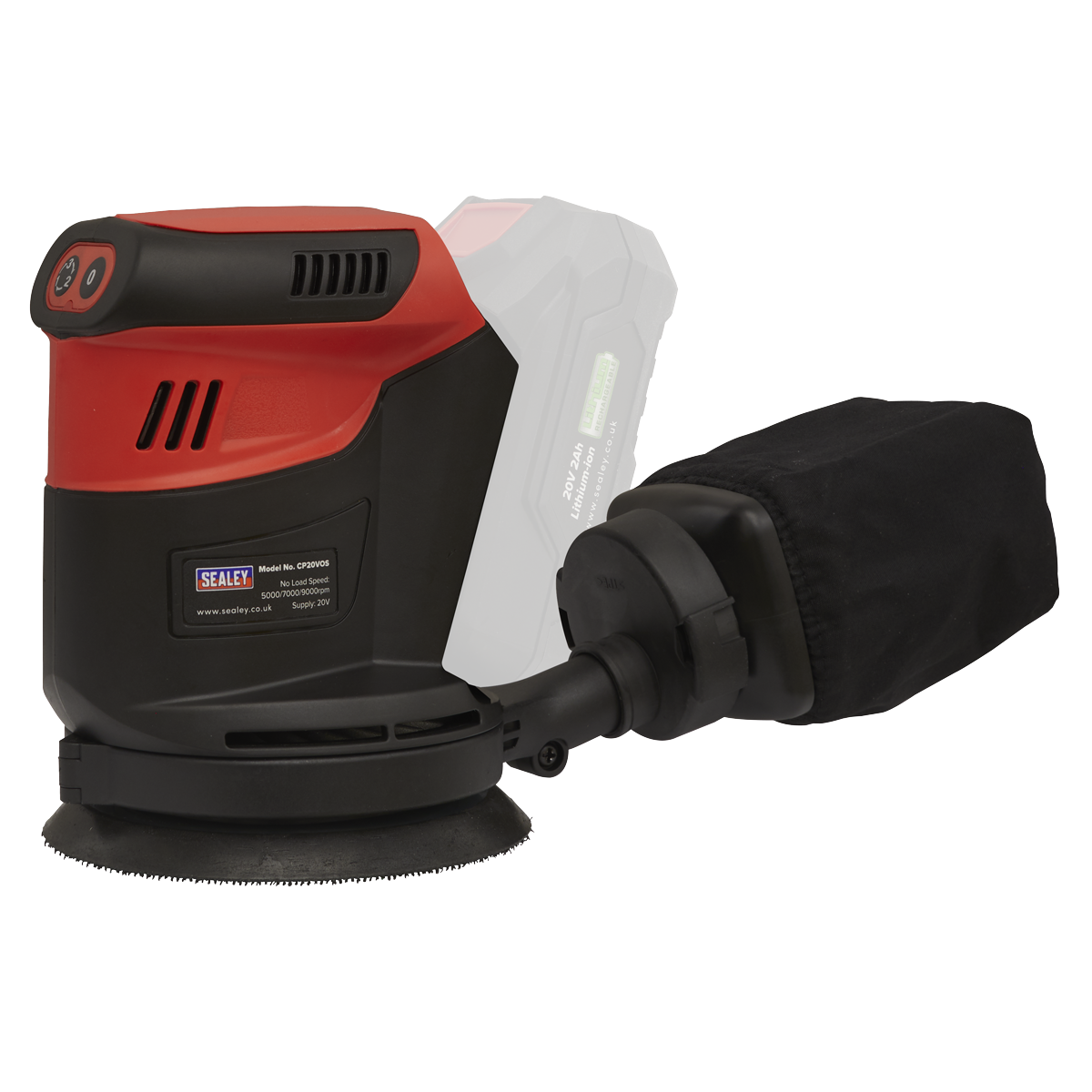 Orbital Palm Sander 20V SV20 Series Ø125mm - Body Only CP20VOS