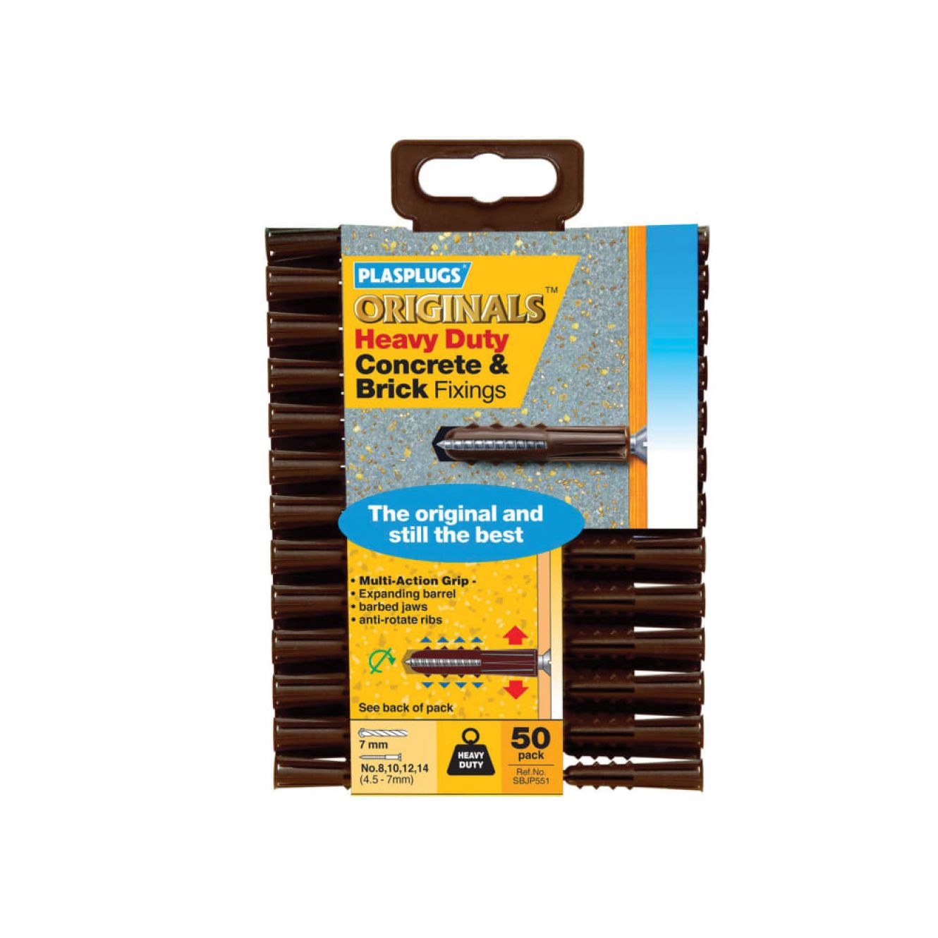 Heavy-Duty Concrete & Brick Fixings