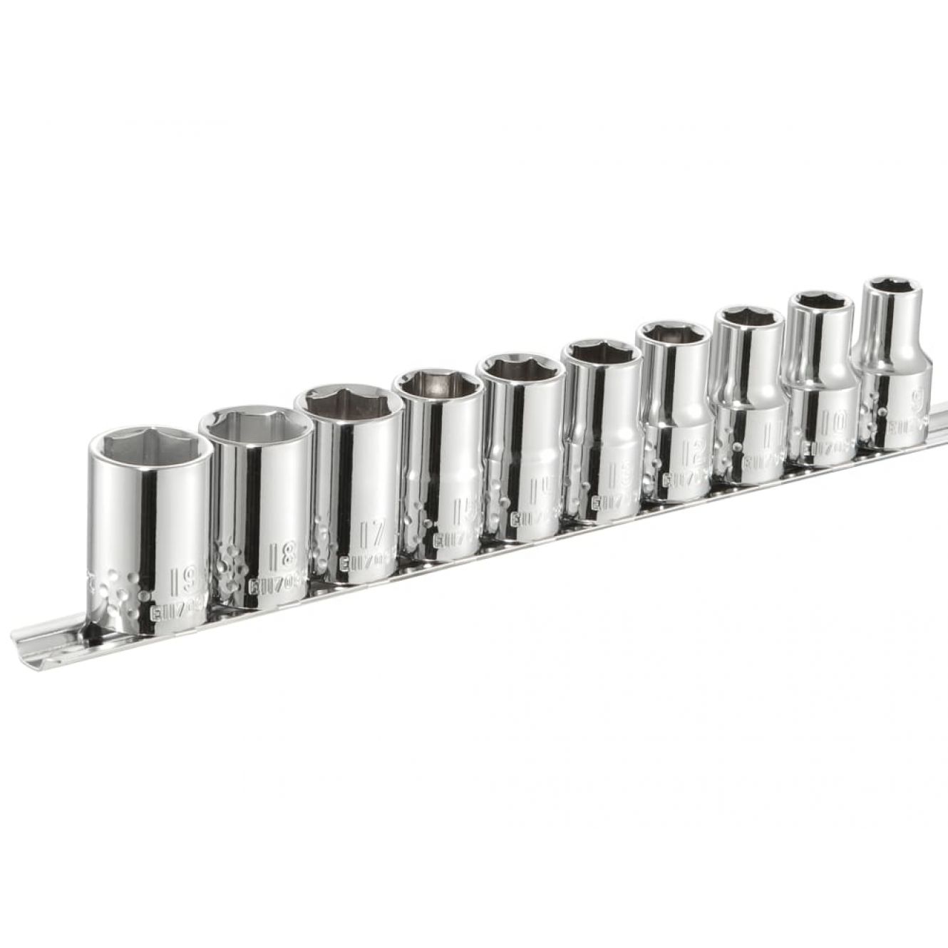Socket Set of 10 Metric 1/2in Drive BRIE034837B