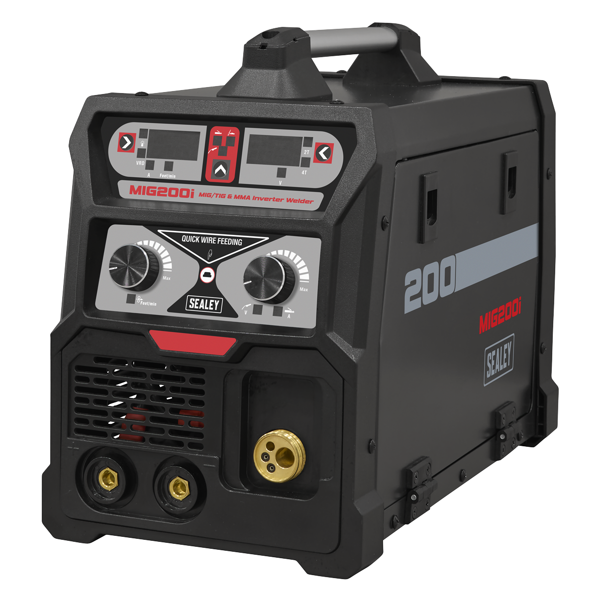 MIG/TIG & MMA (ARC/STICK) Inverter Welder 200A MIG200i