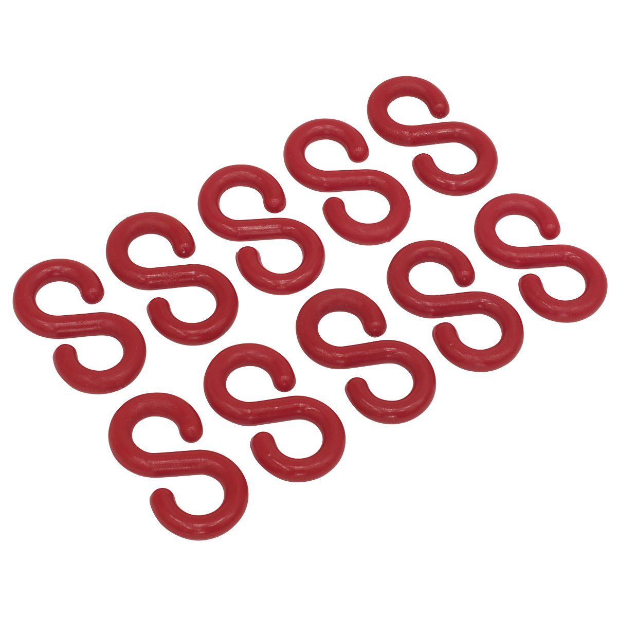 Plastic Chain S-Hook Pack of 10 RSH10