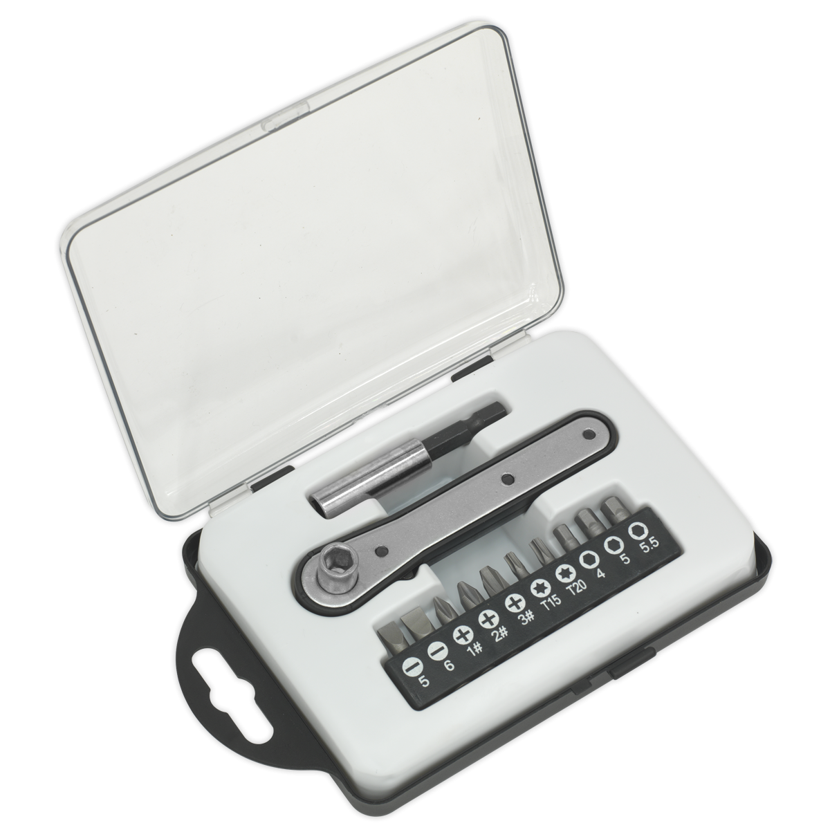 Ratchet Driver Bit Set 12pc S0775