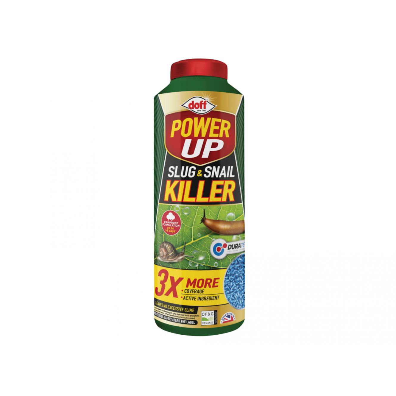 POWER UP 3X Slug & Snail Killer 650g DOFFAF650DOF