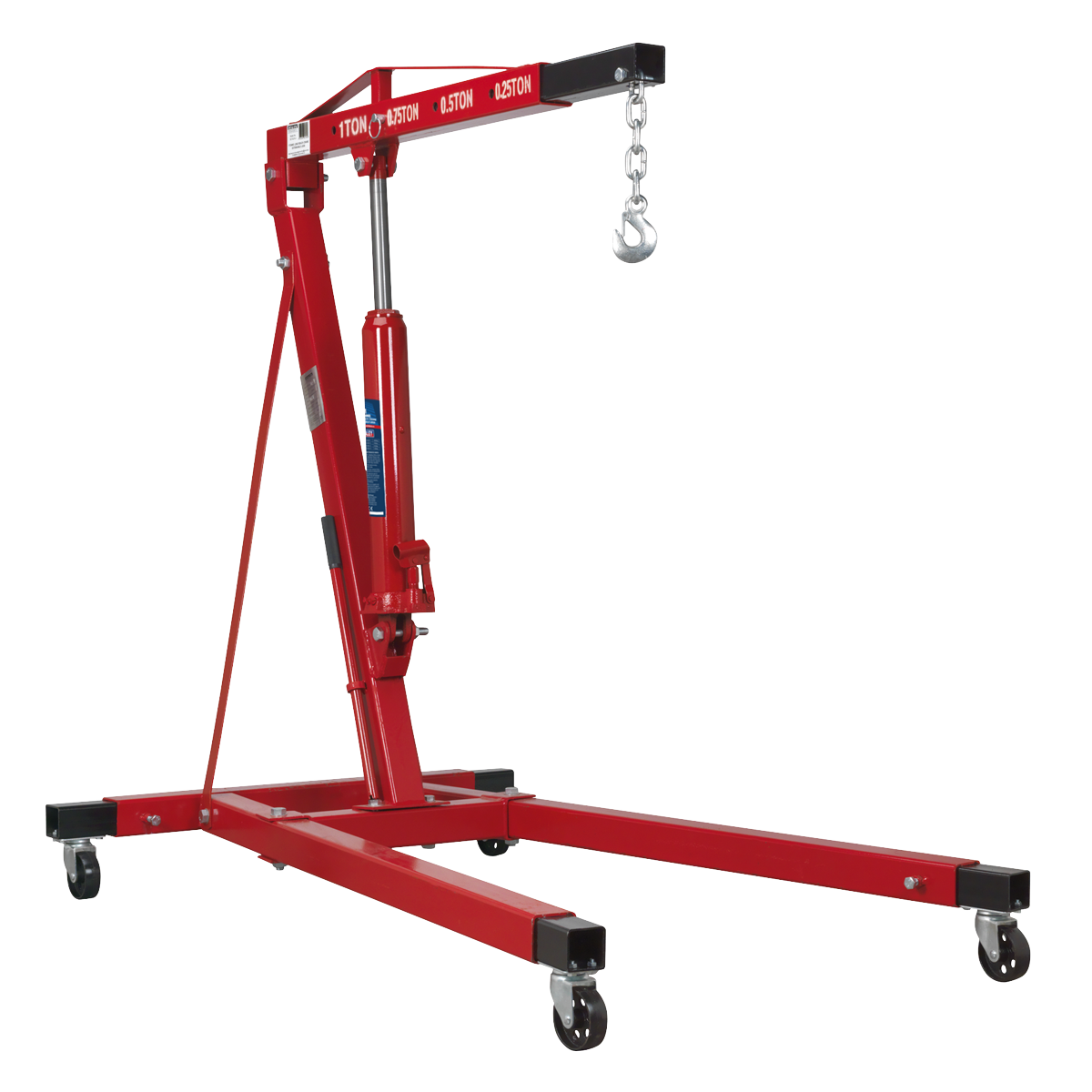 Engine Crane 1 Tonne Long Reach Extendable Legs SC10LR