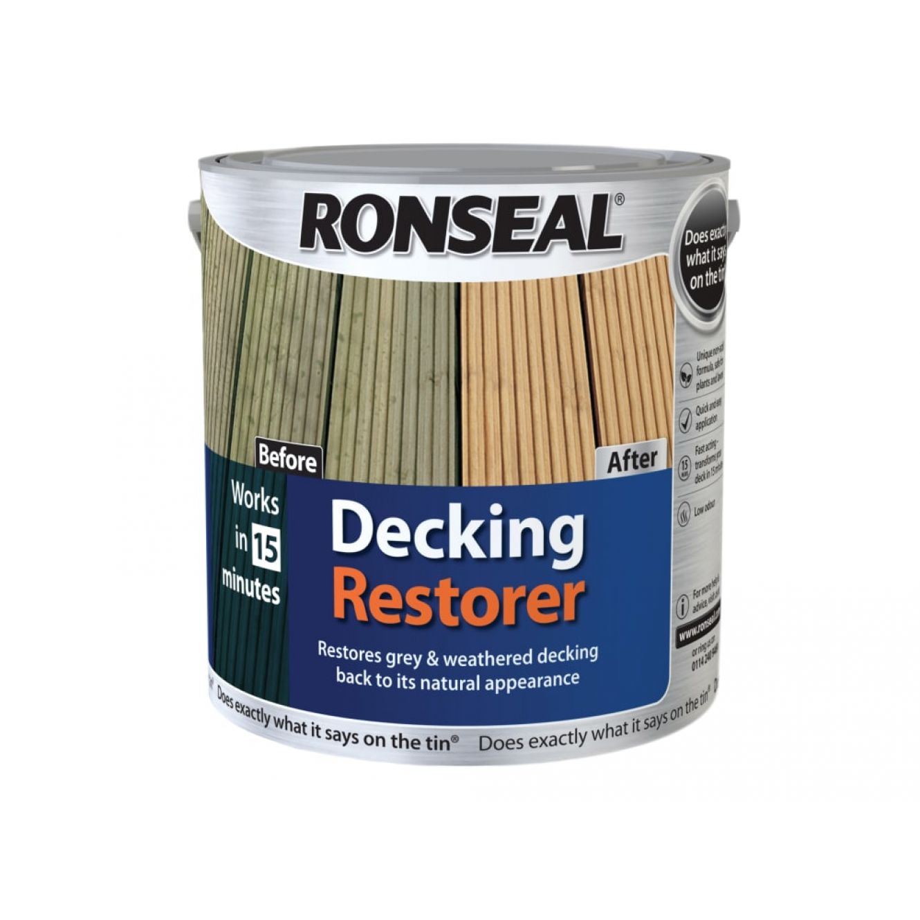 Decking Restorer 2.5 litre RSLDR25L